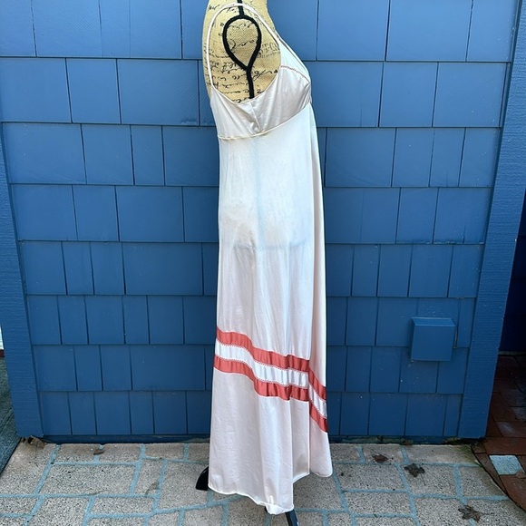 🩷🩷🩷Vintage Vassarette 11 pink slip long maxi pinup - Picture 5 of 12